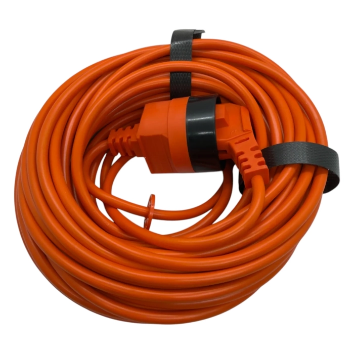 przedłużacz ogrodowy 15mb 2x1.0mm2 bez uziemienia z wtyczką Schuko ELGOTECH PK-1015 