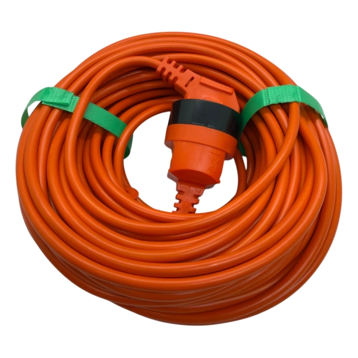 przedłużacz ogrodowy 25mb 2x1.0mm2 bez uziemienia z wtyczką Schuko ELGOTECH PK-1025 