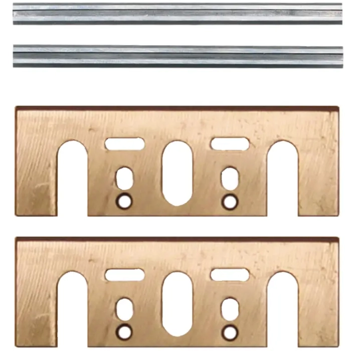 noże do struga 82 mm dwustronne + TC po 2szt. Makita D-07951