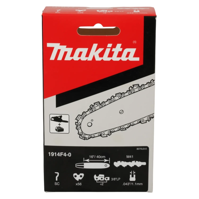 Makita 1914F4-0 łańcuch tnący 40cm 3/8 cala 1,1mm do DUC406 DUC407