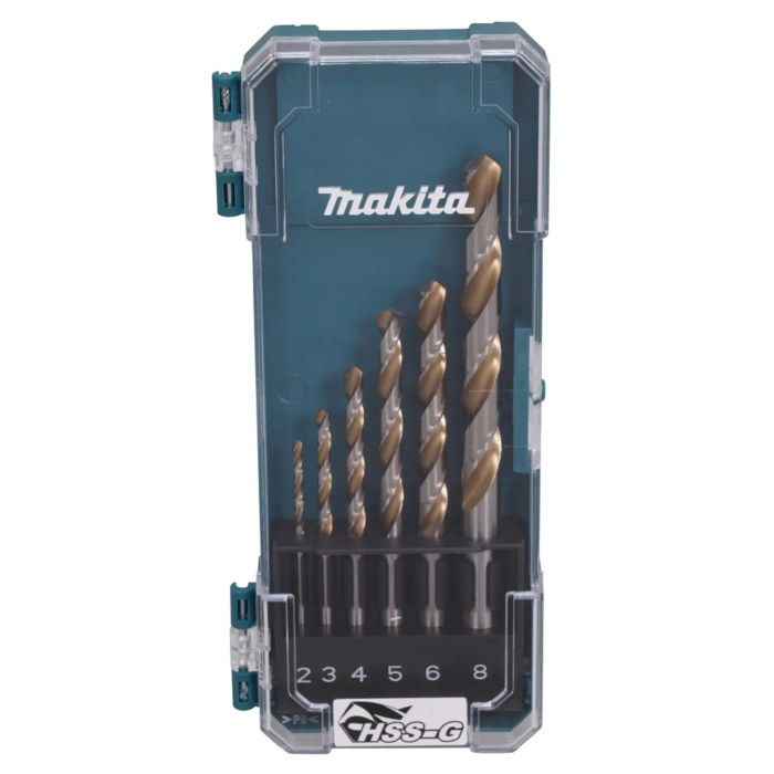 zestaw wierteł do metalu HSS-G 2-8 mm Makita D-77241
