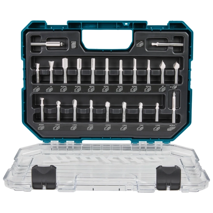Makita D-74784 zestaw frezów - do rowków 8mm (22 szt.)