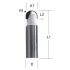 Makita P-78944  frez do rowków U 10r 8mm 20x50mm u:8/ś:20/dr:18/dc:50/r:10
