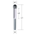 Makita P-79033  frez do rowków 8mm 16x67mm (z łożyskiem) u:8/ś:16/dr:20/dc:67