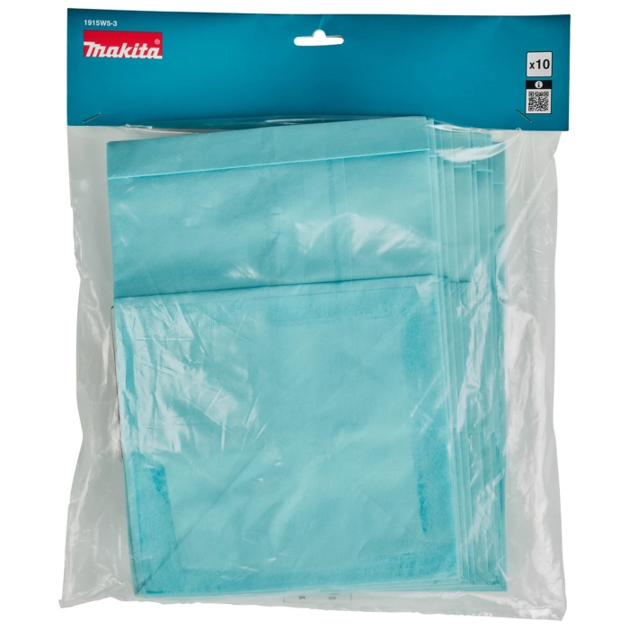 worki papierowe 10 szt o pojemności 7,5 L Makita 1915W5-3 VC013GL VC014GL 