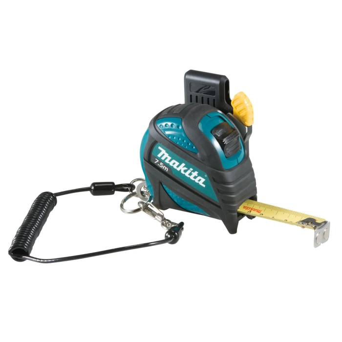 taśma miernicza z linką zabezpieczającą 7,5m 25mm Makita B-57174