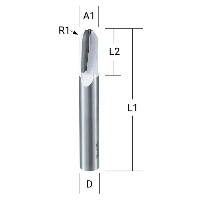frez profilowy 6 x 13 x 25 mm Makita D-09416