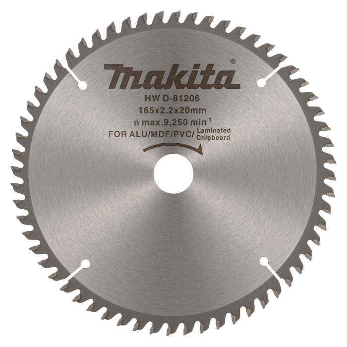 tarcza tnąca 165 x 20 60 zębów Makita D-81206 uniwersalna