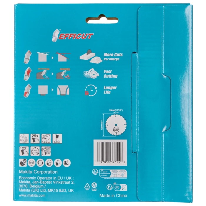 tarcza tnąca 125 x 20 25 zębów Makita E-28880 EFFICUT