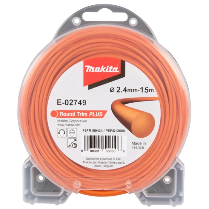 Makita E-02749 żyłka nylonowa okrągła 2,4mm 15m