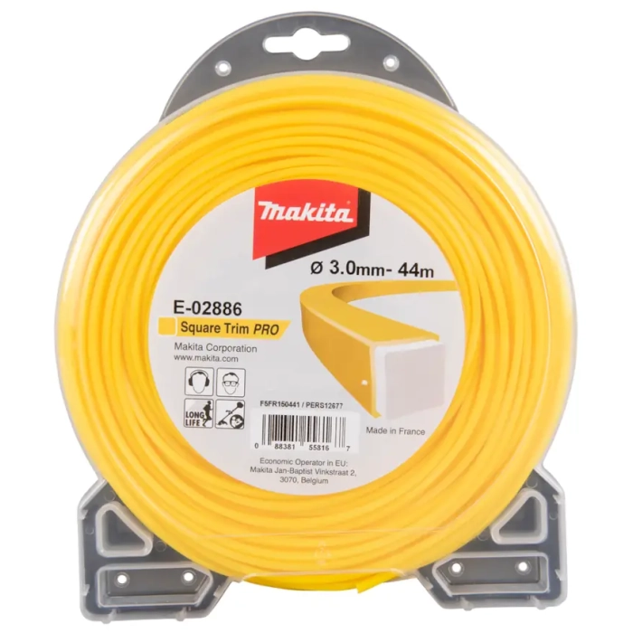 Makita E-02886 żyłka nylonowa kwadrat PRO 3,0mm 44m