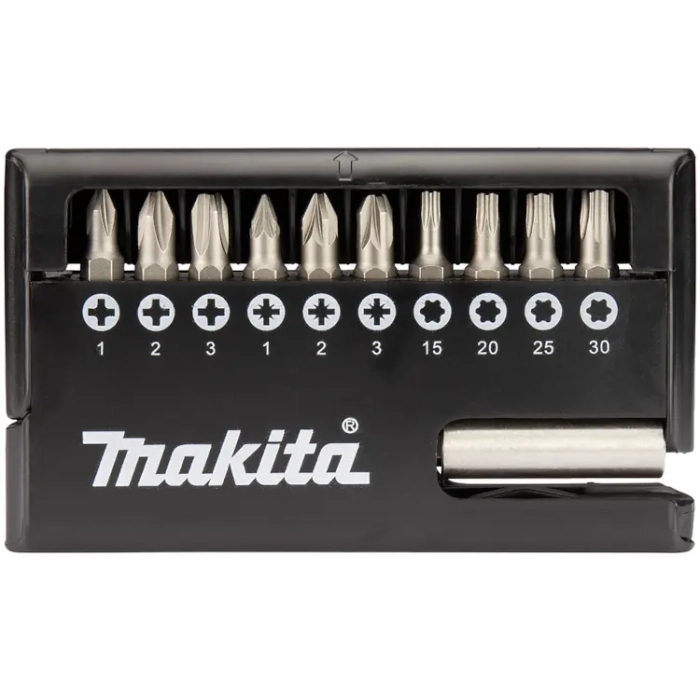 zestaw końcówek wkrętakowych 11szt. Makita D-30651