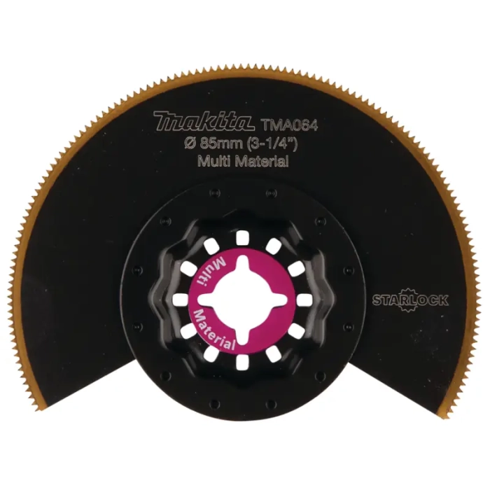 brzeszczot BiM - TiN TMA064 Bi-Metal Makita Starlock B-64973 tarcza segmentowa 85 mm 1szt