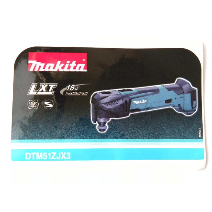 Makita 803N52-2 naklejka na walizkę do DTM51ZJX3