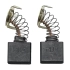 szczotki węglowe komplet 2szt. CB-204 Makita do 4112HS 9027 9027S 9029 9029S 9037 9039 9047 9047S 9049 9049S 9057S 9059
