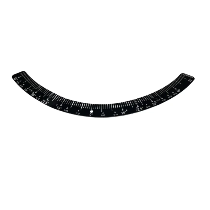 Makita 816339-9 naklejka ze skalą kątową stołu do BLS714 LS0714 LS0714L