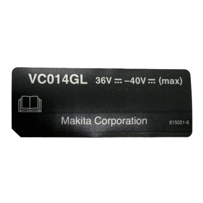 Makita 8150S1-6 tabliczka znamionowa do VC014GL