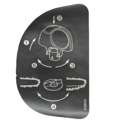 Makita 816853-5 tabliczka identyfikacyjna do UC3520A UC4020A