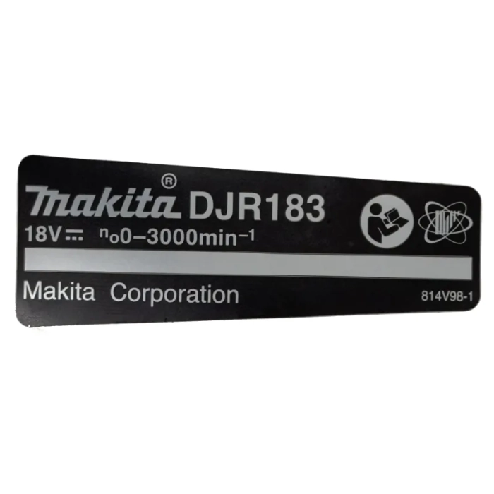 tabliczka znamionowa Makita 814V98-1 do DJR183