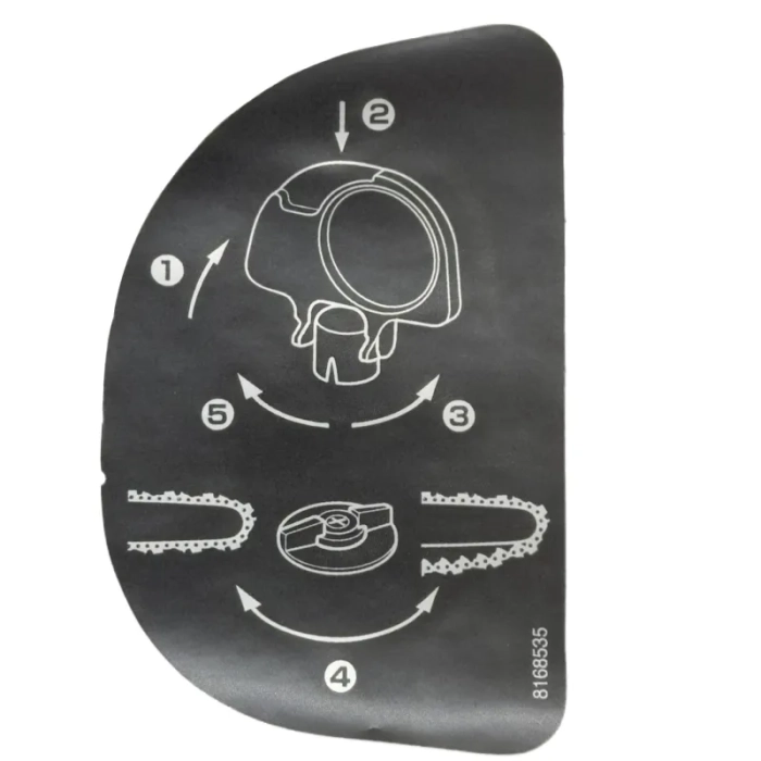 Makita 816853-5 tabliczka identyfikacyjna do UC3520A UC4020A