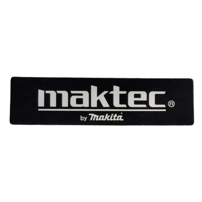 Makita 819126-5 etykieta logo MAKTEC do MT062 MT063 MT064 MT065 MT601 MT811 MT952 MT953