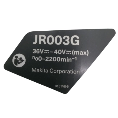 Makita 8151V8-9 tabliczka znamionowa do JR003G