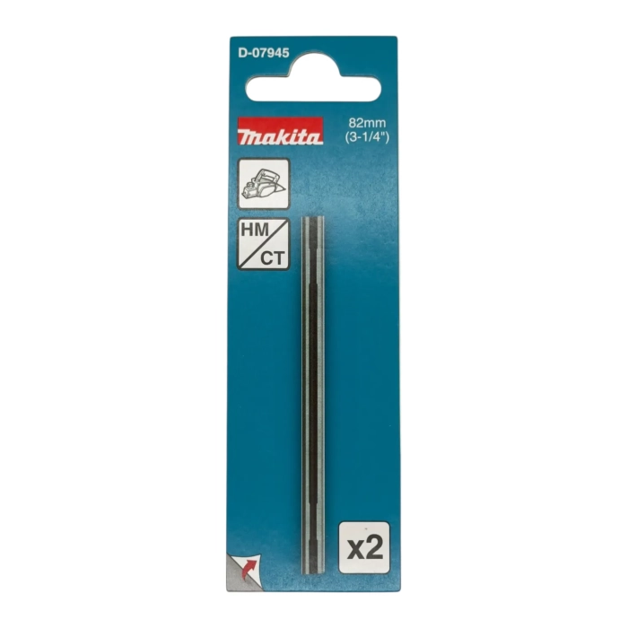 noże dwustronne 82 mm do strugów Makita D-07945