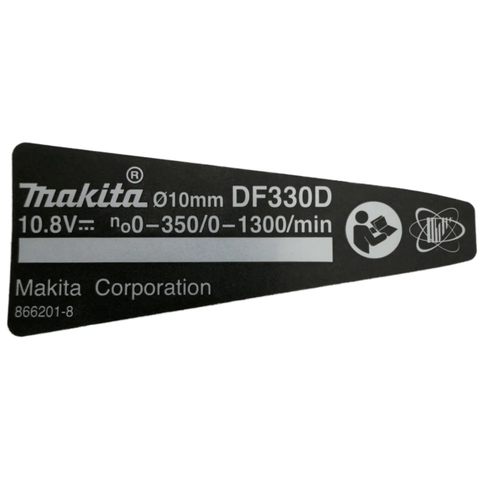 tabliczka znamionowa Makita 866201-8 do DF330
