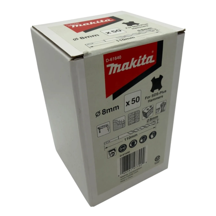 wiertło sds-plus 8x50/110mm ECONOMY 50szt Makita D-61640