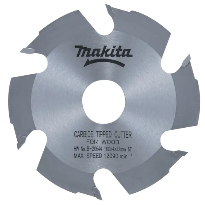 Makita B-20644  frez do rowków 100x22mm, 6 zębów