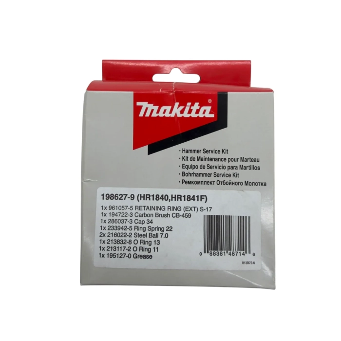 zestaw naprawczy do pneumatyki Makita 198627-9